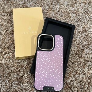 Burga Hot Cocoa - Spotted iPhone 14 Pro Case